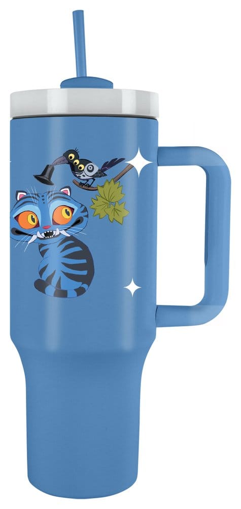 Taza Termica Pajita Derpy KPop Demon Hunters