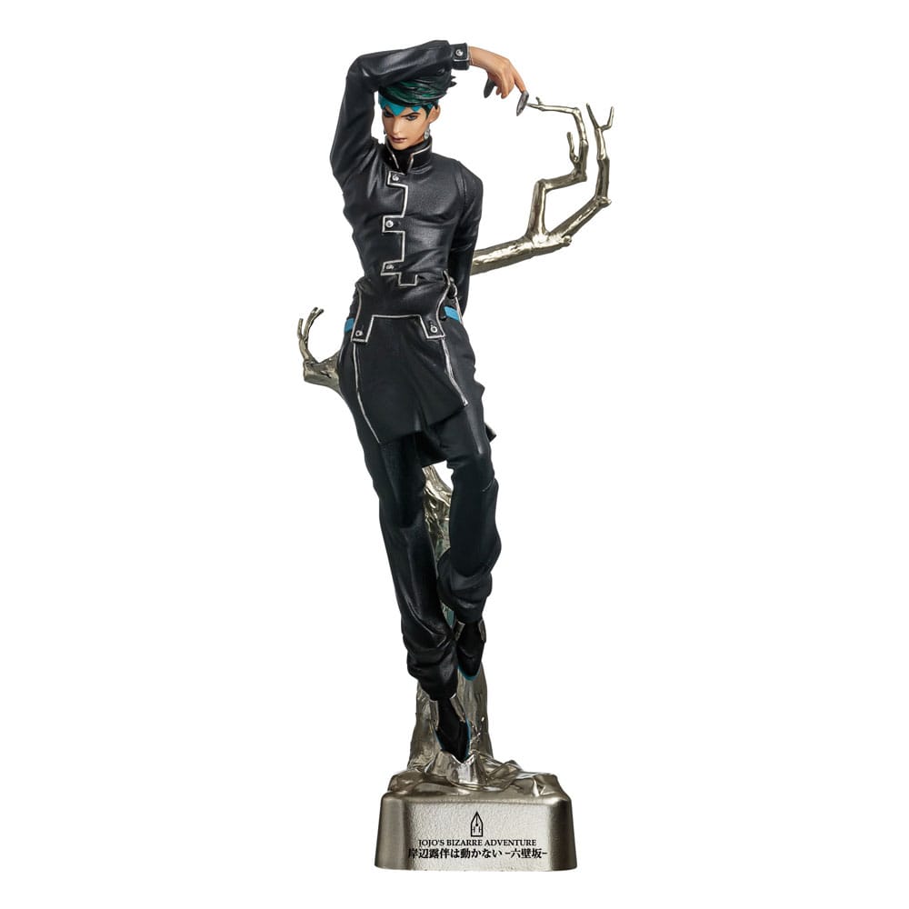 JoJo's Bizarre Adventure Figura Bolígrafo Rohan Kishibe Black Ver. 19 cm Frikytopia