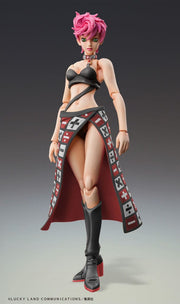 JoJo's Bizarre Adventure Part 5 Figura Super Action Chozokado Trish Una Black Ver. 15 cm