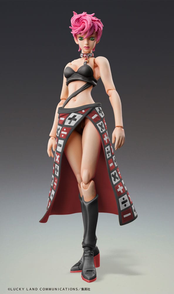 JoJo's Bizarre Adventure Part 5 Figura Super Action Chozokado Trish Una Black Ver. 15 cm Frikytopia