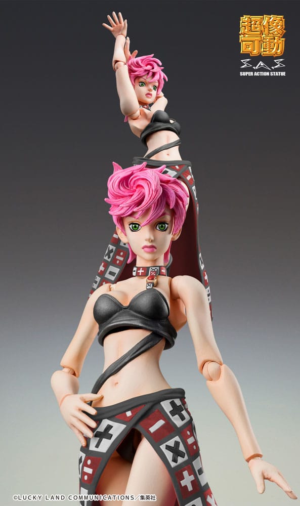 JoJo's Bizarre Adventure Part 5 Figura Super Action Chozokado Trish Una Black Ver. 15 cm