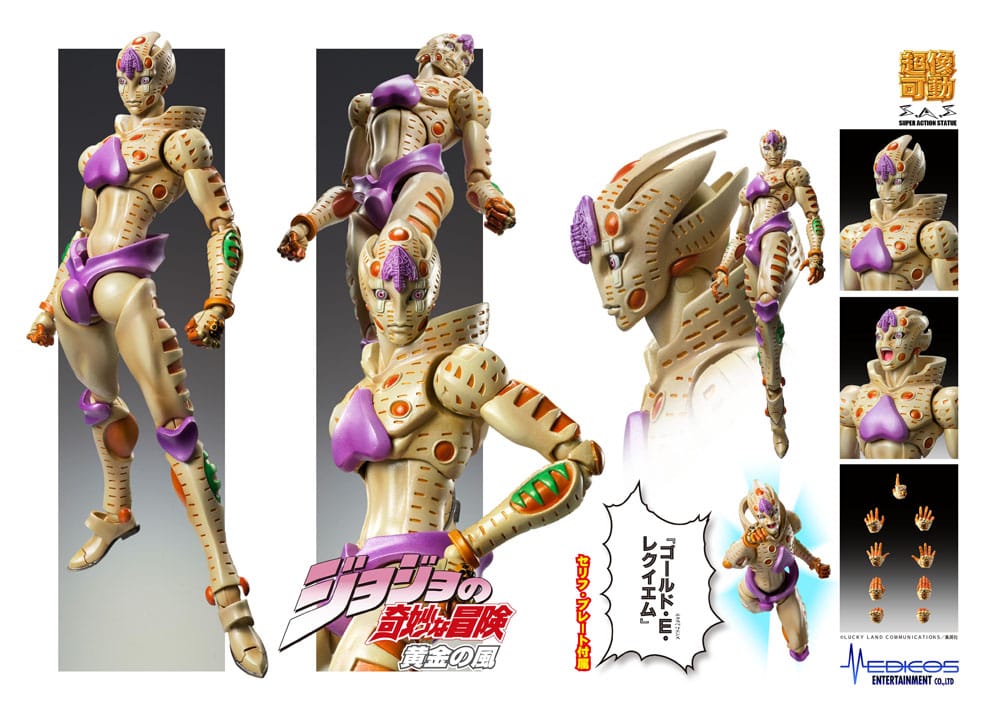 JoJo's Bizarre Adventure Part 5: Golden Wind Figura Chozokado G·E·R 16 cm