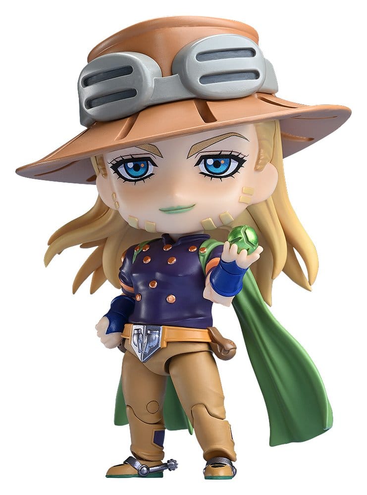 JoJo's Bizarre Adventure Steel Ball Run Nendoroid Figura Gyro Zeppeli 10 cm Frikytopia