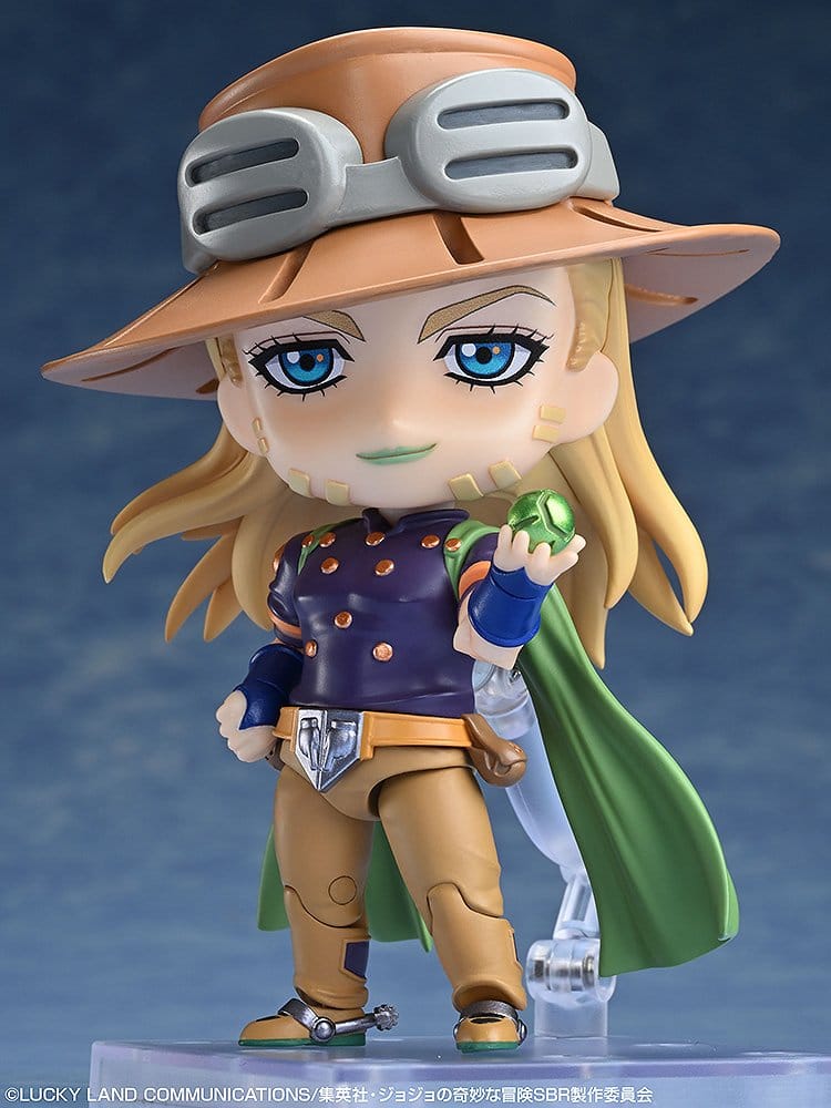 JoJo's Bizarre Adventure Steel Ball Run Nendoroid Figura Gyro Zeppeli 10 cm