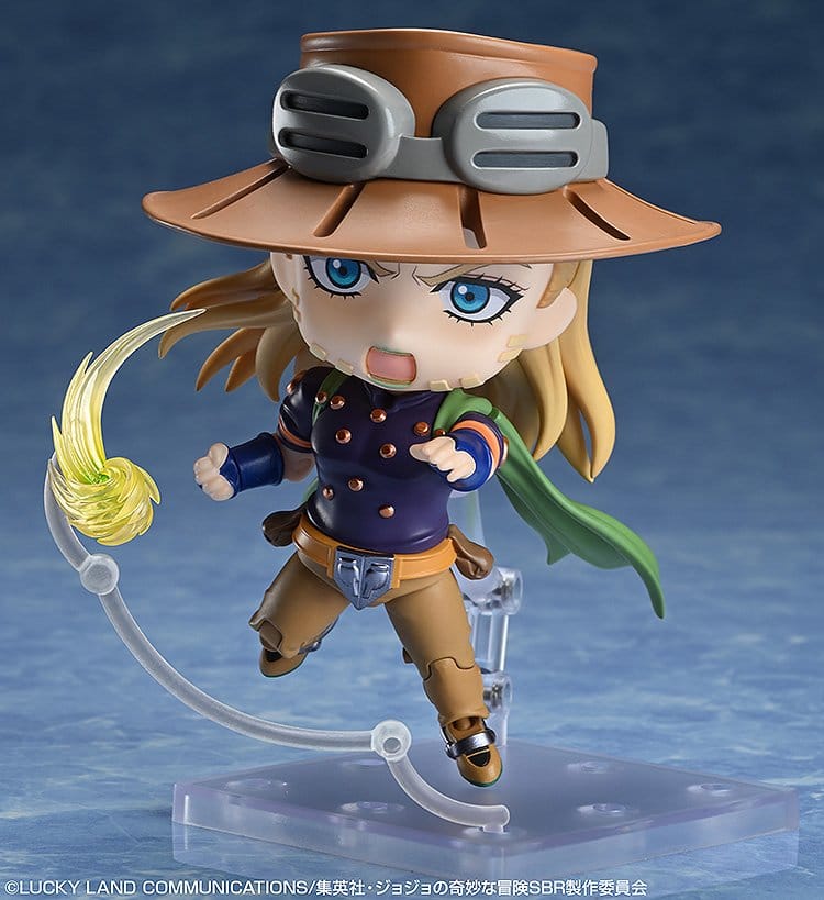JoJo's Bizarre Adventure Steel Ball Run Nendoroid Figura Gyro Zeppeli 10 cm