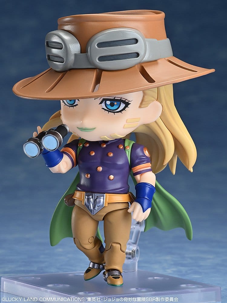 JoJo's Bizarre Adventure Steel Ball Run Nendoroid Figura Gyro Zeppeli 10 cm