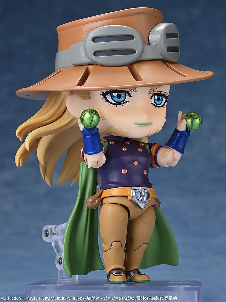 JoJo's Bizarre Adventure Steel Ball Run Nendoroid Figura Gyro Zeppeli 10 cm