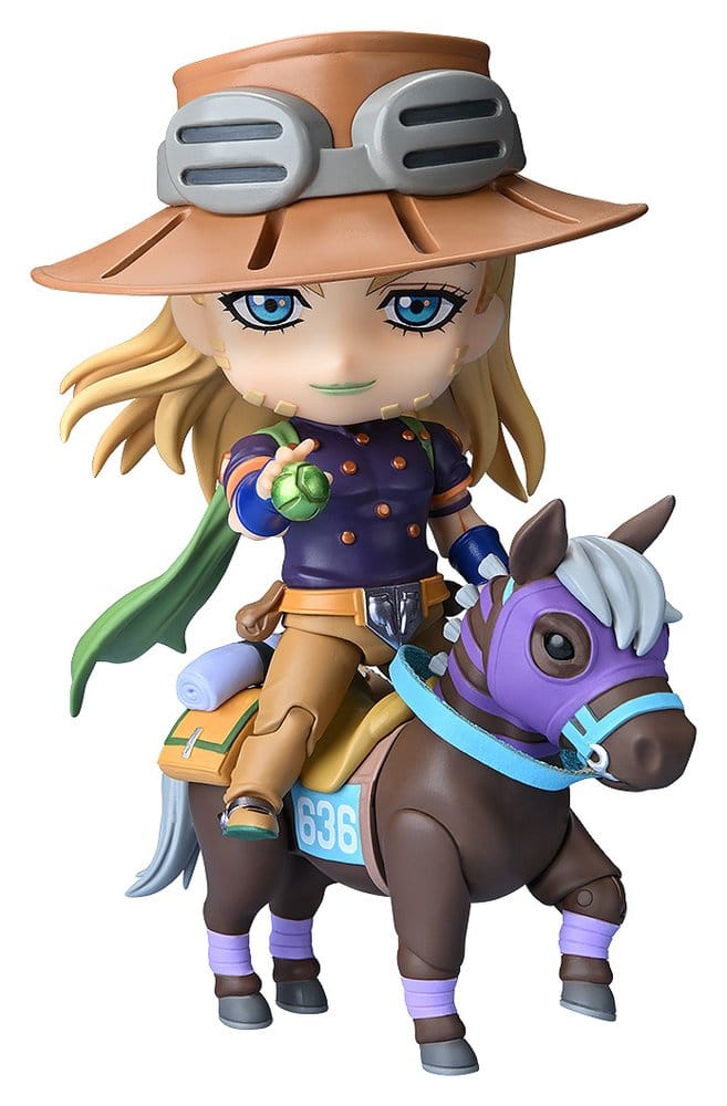 JoJo's Bizarre Adventure Steel Ball Run Nendoroid Figura Gyro Zeppeli DX Ver. 10 cm Frikytopia