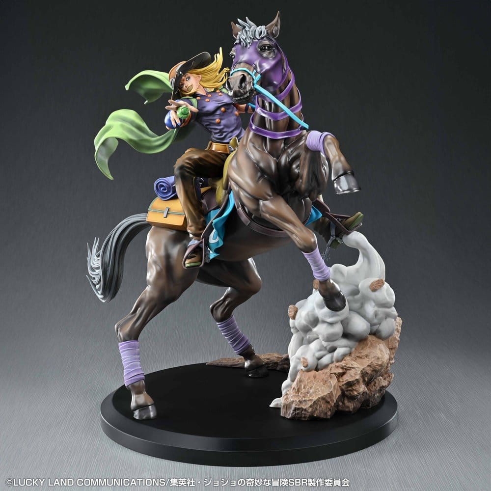 JoJo's Bizarre Adventure: Steel Ball Run Figura Gyro Zeppeli & Valkyrie 31 cm