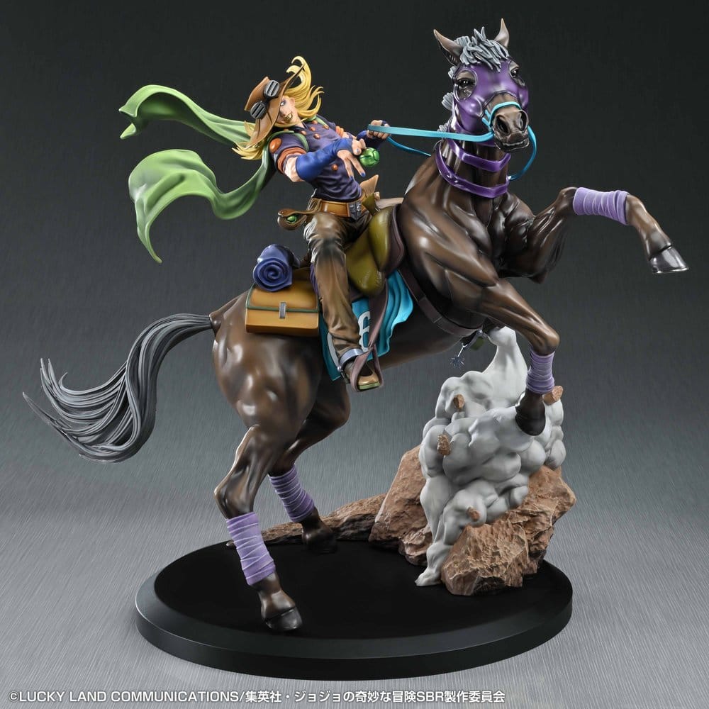 JoJo's Bizarre Adventure: Steel Ball Run Figura Gyro Zeppeli & Valkyrie 31 cm
