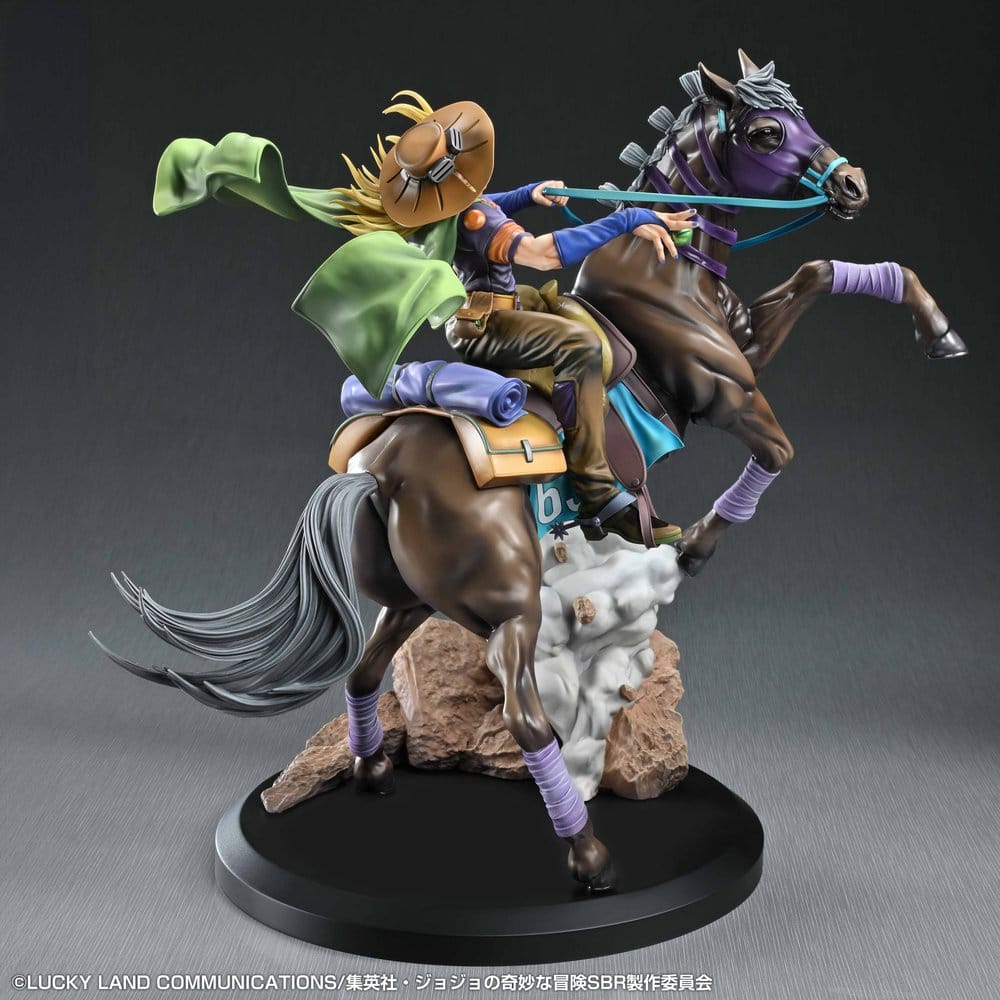 JoJo's Bizarre Adventure: Steel Ball Run Figura Gyro Zeppeli & Valkyrie 31 cm