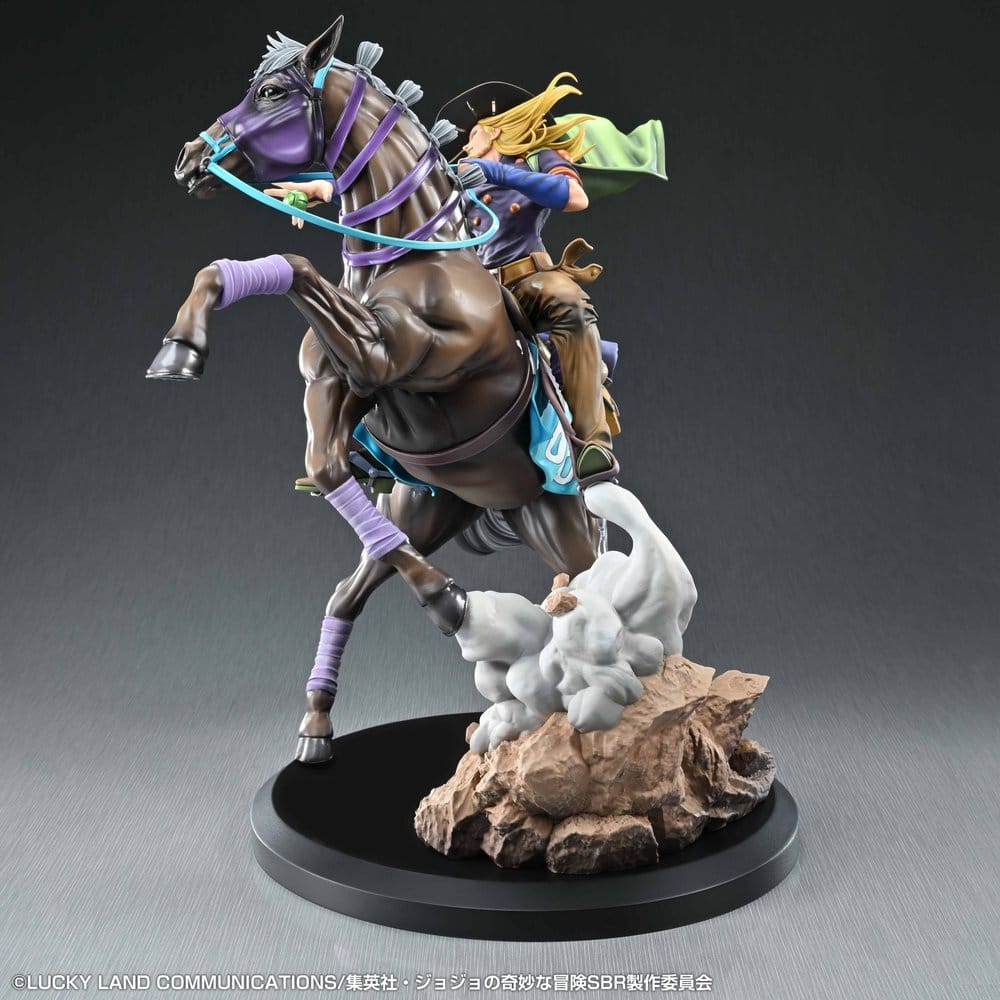 JoJo's Bizarre Adventure: Steel Ball Run Figura Gyro Zeppeli & Valkyrie 31 cm