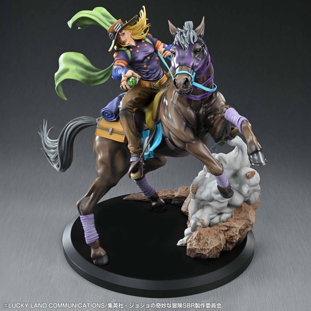 JoJo's Bizarre Adventure: Steel Ball Run Figura Gyro Zeppeli & Valkyrie 31 cm