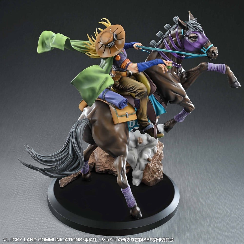 JoJo's Bizarre Adventure: Steel Ball Run Figura Gyro Zeppeli & Valkyrie 31 cm