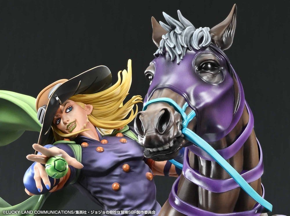 JoJo's Bizarre Adventure: Steel Ball Run Figura Gyro Zeppeli & Valkyrie 31 cm