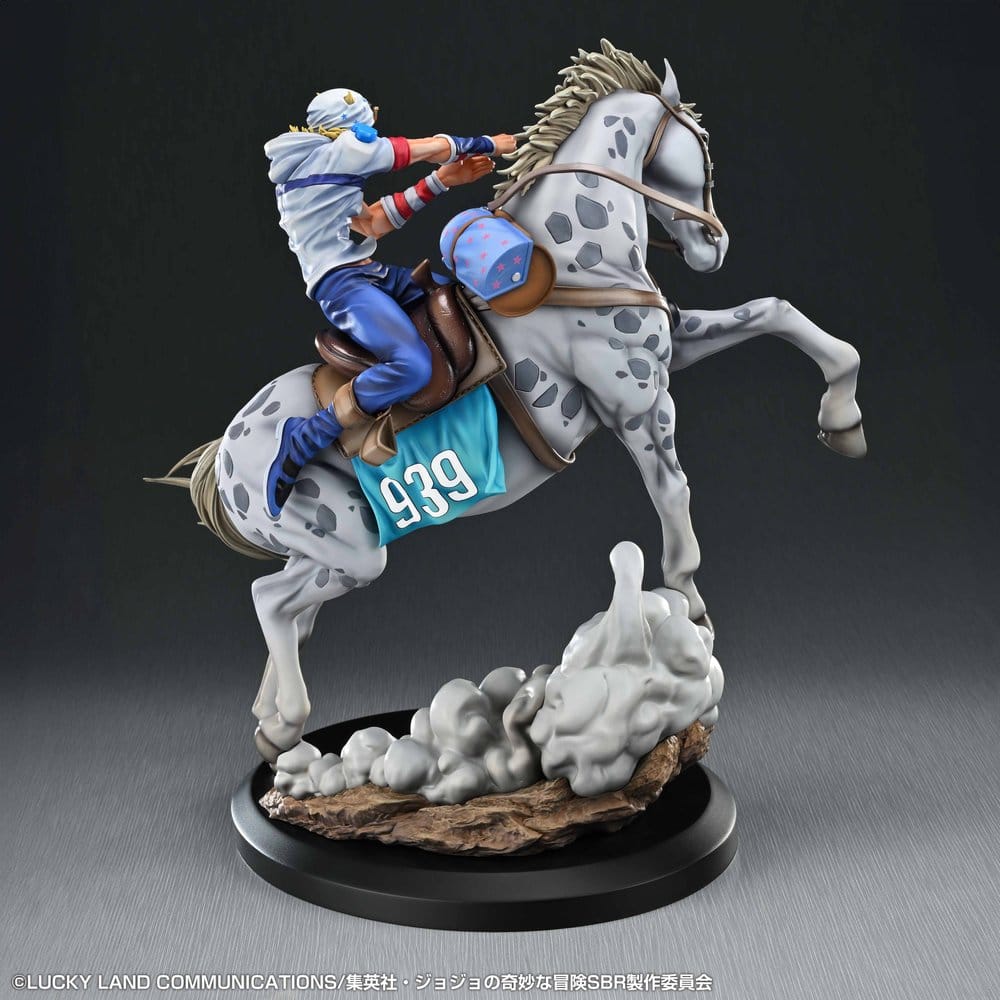 JoJo's Bizarre Adventure: Steel Ball Run Chozo Art Collection PVC Figura Johnny Joestar & Slow Dancer 30 cm