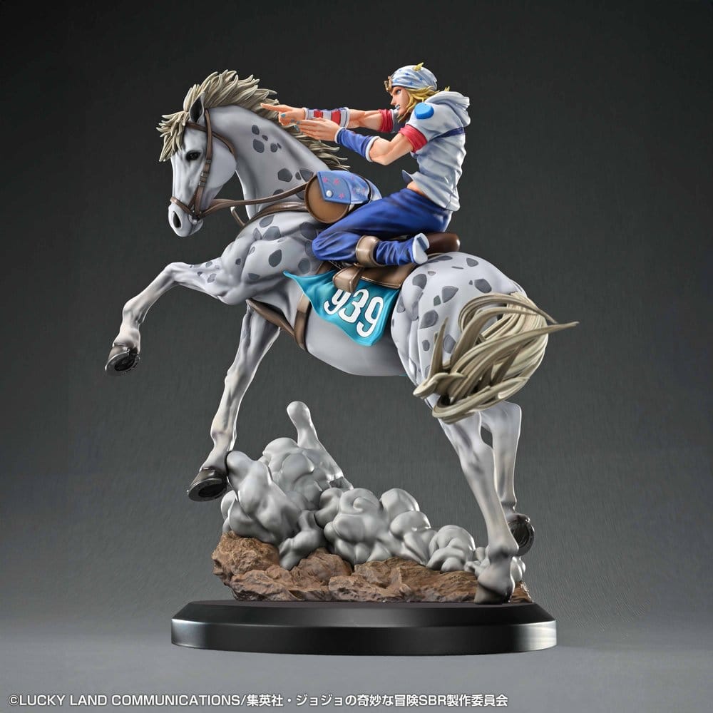 JoJo's Bizarre Adventure: Steel Ball Run Chozo Art Collection PVC Figura Johnny Joestar & Slow Dancer 30 cm