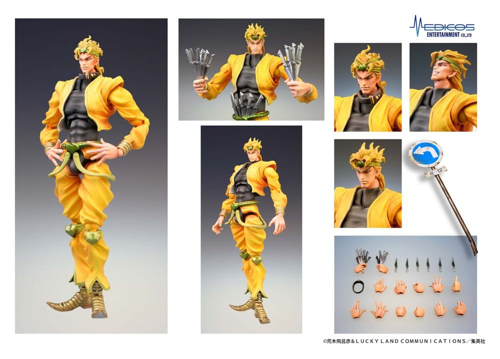JoJo's Bizarre Adventure: Stardust Crusaders Chozokado Figura DIO 16 cm