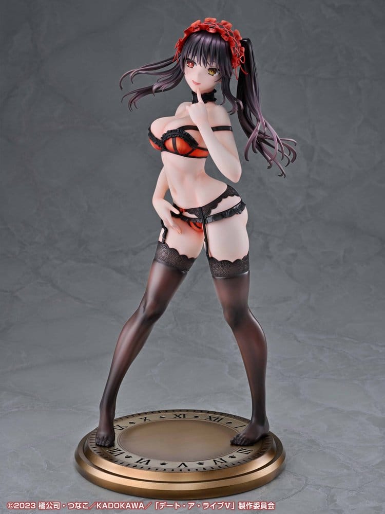 Date A Live V Figura PVC 1/4 Re:Dress Kurumi Tokisaki Dress shirt Ver. 40 cm