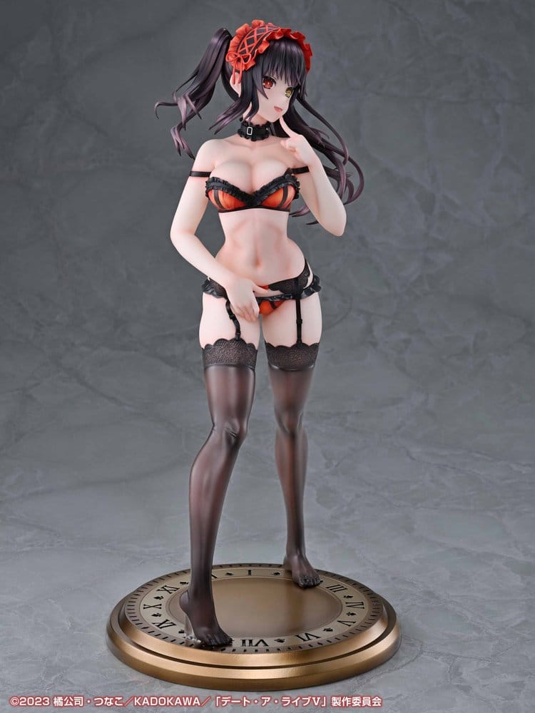 Date A Live V Figura PVC 1/4 Re:Dress Kurumi Tokisaki Dress shirt Ver. 40 cm