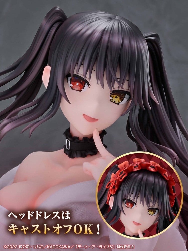 Date A Live V Figura PVC 1/4 Re:Dress Kurumi Tokisaki Dress shirt Ver. 40 cm