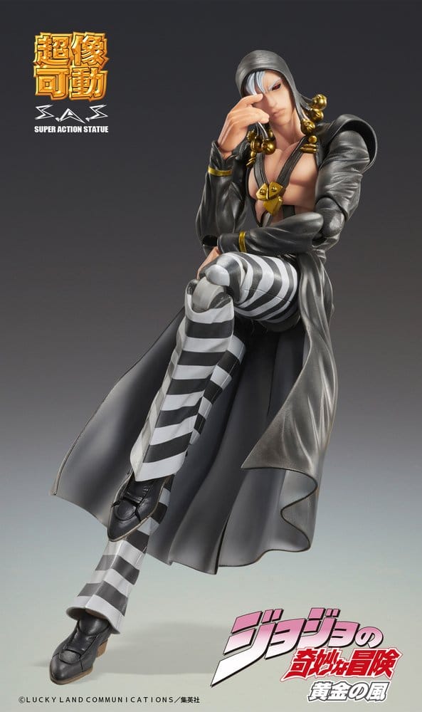 JoJo's Bizarre Adventure: Golden Wind Figura Risotto Nero 16 cm