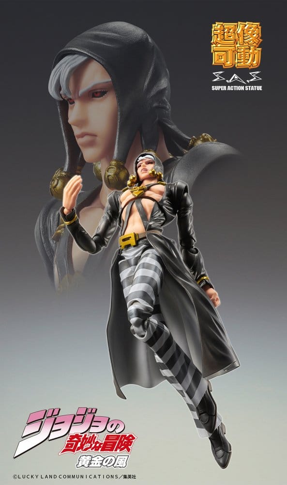 JoJo's Bizarre Adventure: Golden Wind Figura Risotto Nero 16 cm