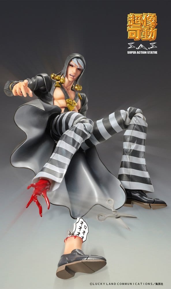 JoJo's Bizarre Adventure: Golden Wind Figura Risotto Nero 16 cm