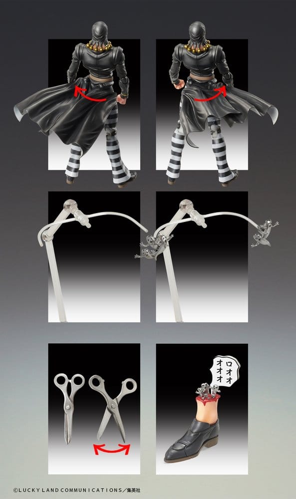 JoJo's Bizarre Adventure: Golden Wind Figura Risotto Nero 16 cm