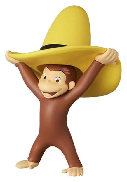 Jorge el curioso UDF Figura Mini con Sombrero 6 cm Frikytopia