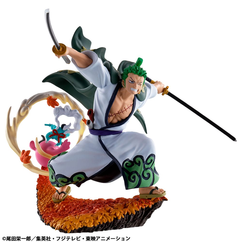 ONE PIECE PETTITRAMA LOGBOX RE BIRTH WANO KUNI VOL 1 SET RERUN