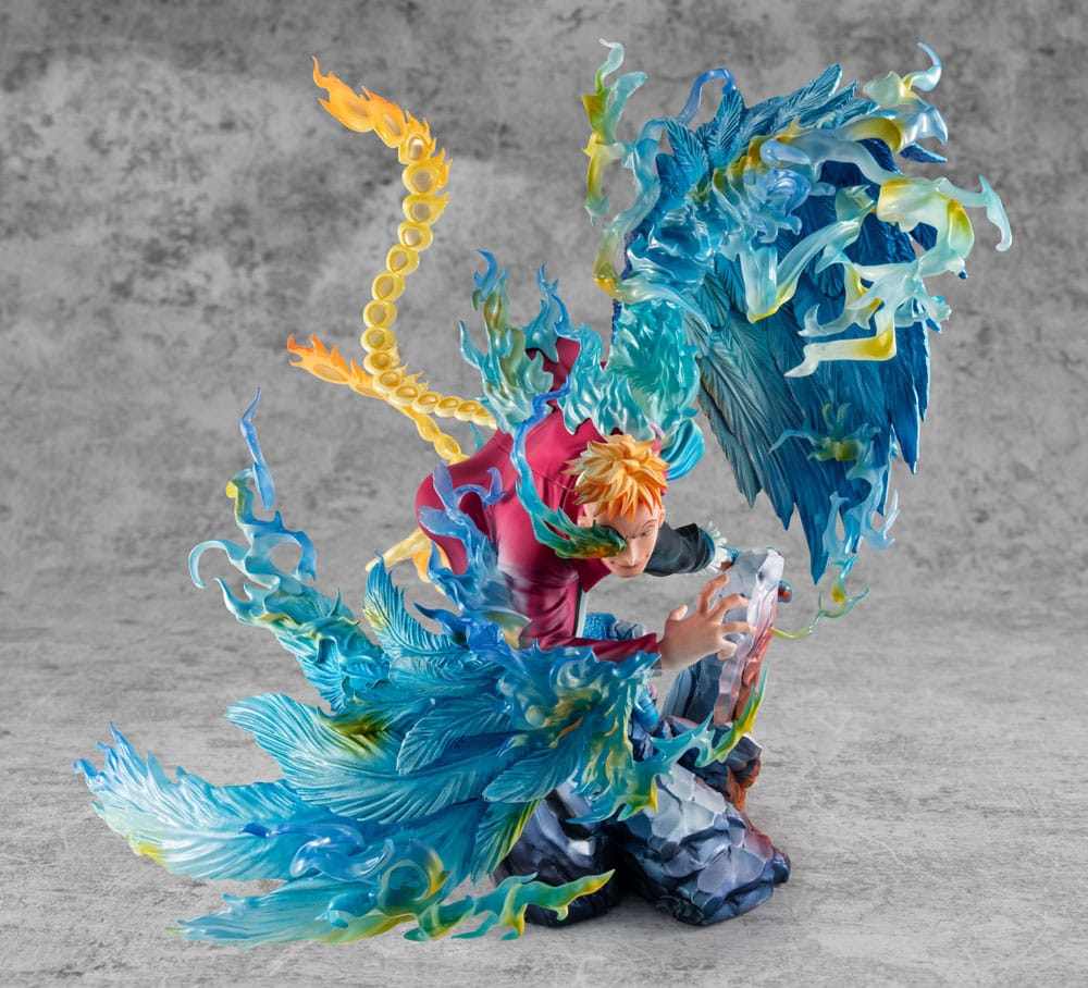 One Piece Estatua PVC P.O.P. MAS Maximum Marco the Phoenix Leader of 1st group of Whitebeard Pirates 32 cm