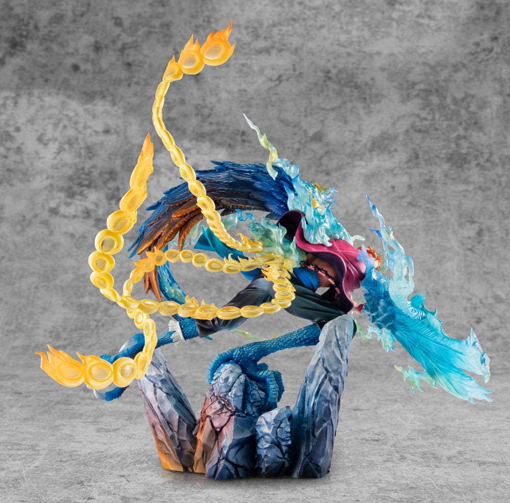 One Piece Estatua PVC P.O.P. MAS Maximum Marco the Phoenix Leader of 1st group of Whitebeard Pirates 32 cm