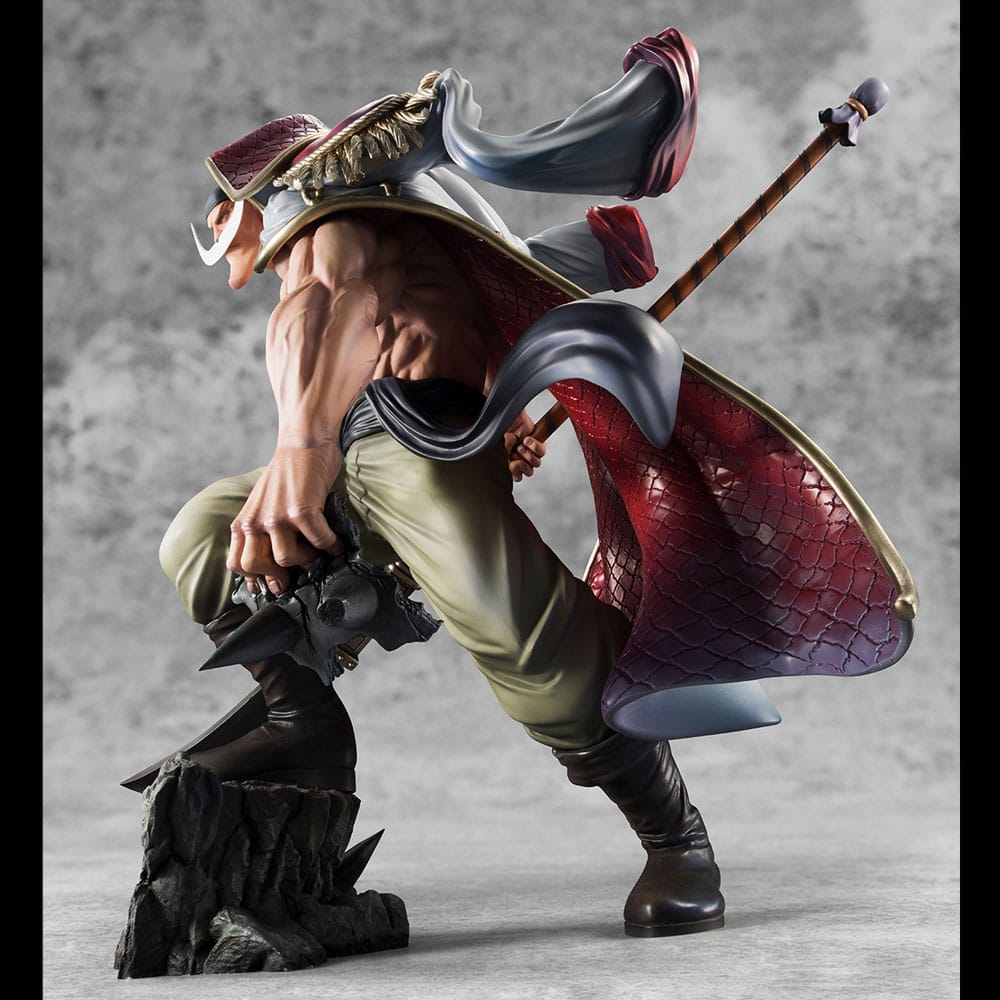 One Piece Estatua PVC P.O.P. NEO-Maximum White Beard Edward Newgate Super Limited Reprint Ver. 30 cm
