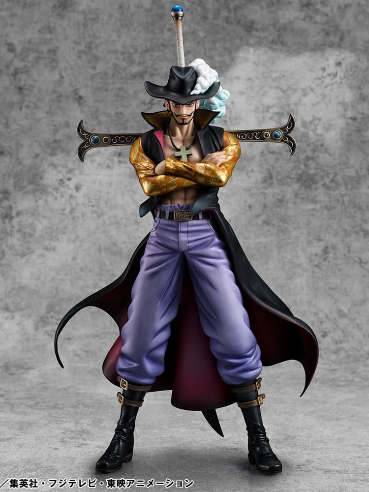 One Piece Estatua PVC P.O.P. SA-MAXIMUM Hawk Eye Dracule Mihawk Ver. R 29 cm