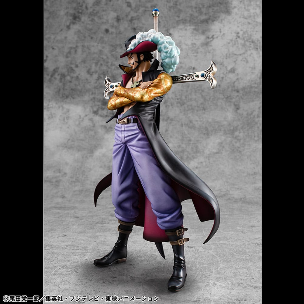 One Piece Estatua PVC P.O.P. SA-MAXIMUM Hawk Eye Dracule Mihawk Ver. R 29 cm