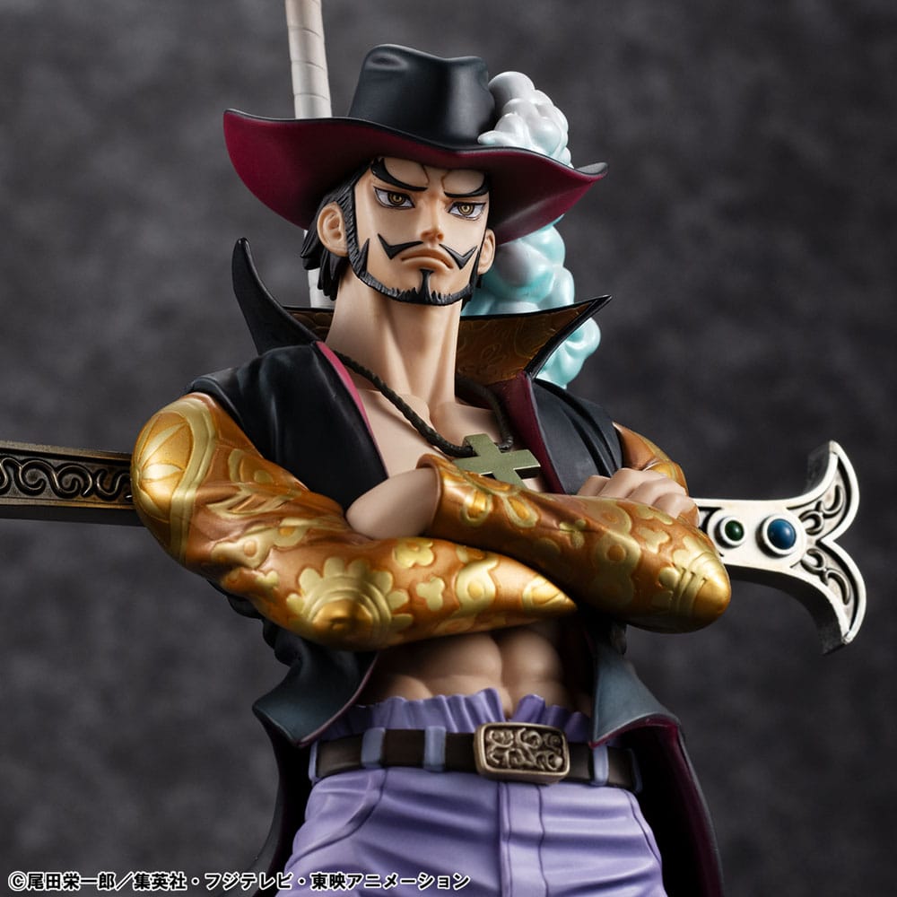 One Piece Estatua PVC P.O.P. SA-MAXIMUM Hawk Eye Dracule Mihawk Ver. R 29 cm