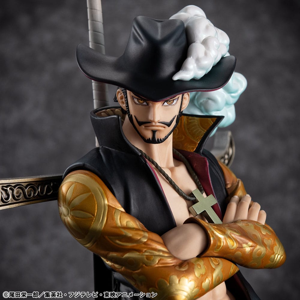 One Piece Estatua PVC P.O.P. SA-MAXIMUM Hawk Eye Dracule Mihawk Ver. R 29 cm