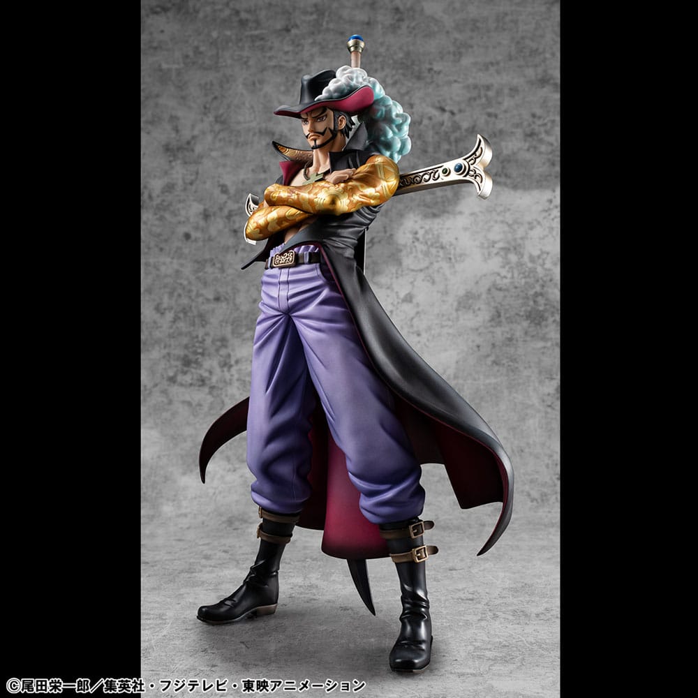 One Piece Estatua PVC P.O.P. SA-MAXIMUM Hawk Eye Dracule Mihawk Ver. R 29 cm