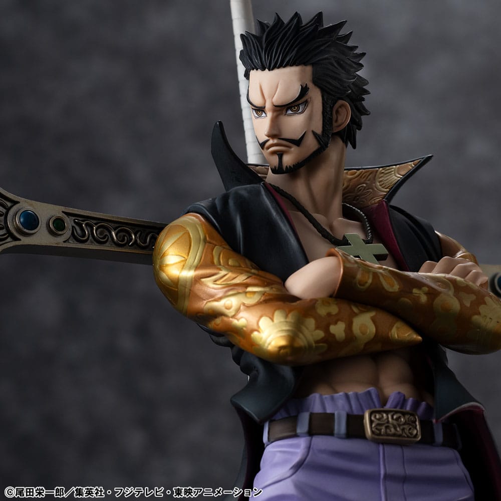 One Piece Estatua PVC P.O.P. SA-MAXIMUM Hawk Eye Dracule Mihawk Ver. R 29 cm