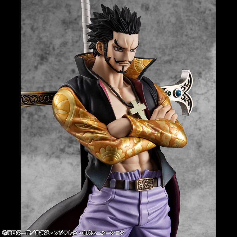 One Piece Estatua PVC P.O.P. SA-MAXIMUM Hawk Eye Dracule Mihawk Ver. R 29 cm