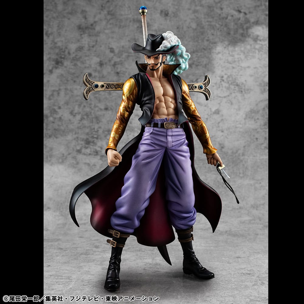 One Piece Estatua PVC P.O.P. SA-MAXIMUM Hawk Eye Dracule Mihawk Ver. R 29 cm