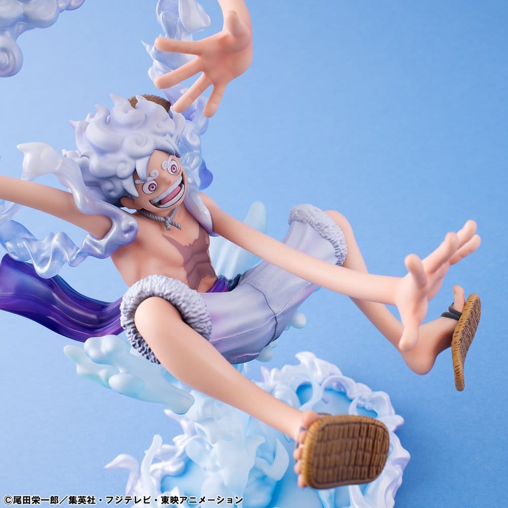 One Piece Figura PVC Portrait.Of.Pirates "Evolutionary History" Monkey D. Luffy "Gear Fifth" 26 cm