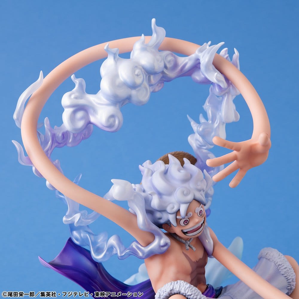 One Piece Figura PVC Portrait.Of.Pirates "Evolutionary History" Monkey D. Luffy "Gear Fifth" 26 cm