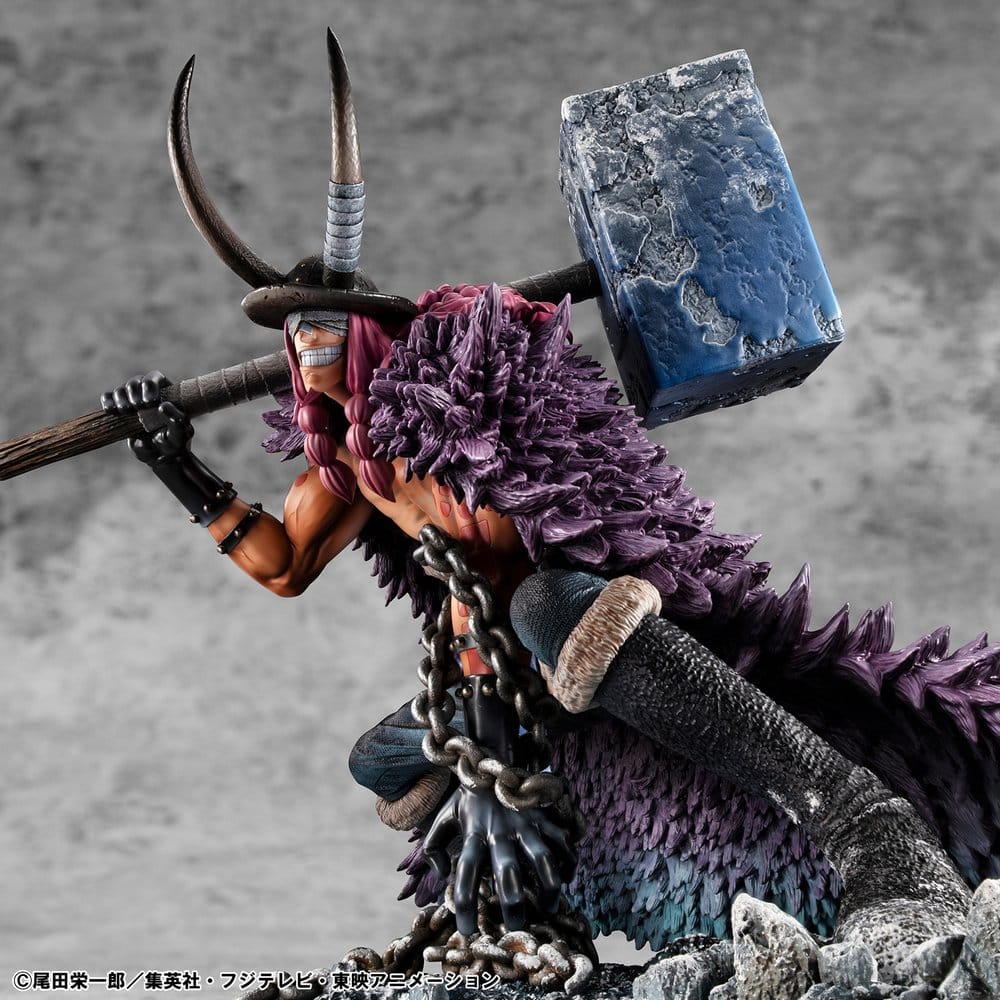 One Piece Figura PVC Portrait.Of.Pirates "ELB-MAXIMUM" Loki 31 cm