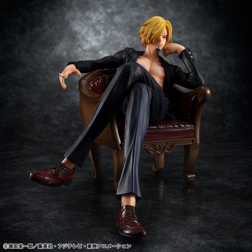 One Piece Figura PVC Portrait.Of.Pirates "S.O.C" Sanji Ver.R 14 cm