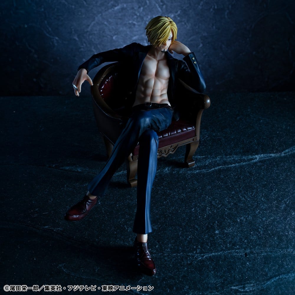 One Piece Figura PVC Portrait.Of.Pirates "S.O.C" Sanji Ver.R 14 cm