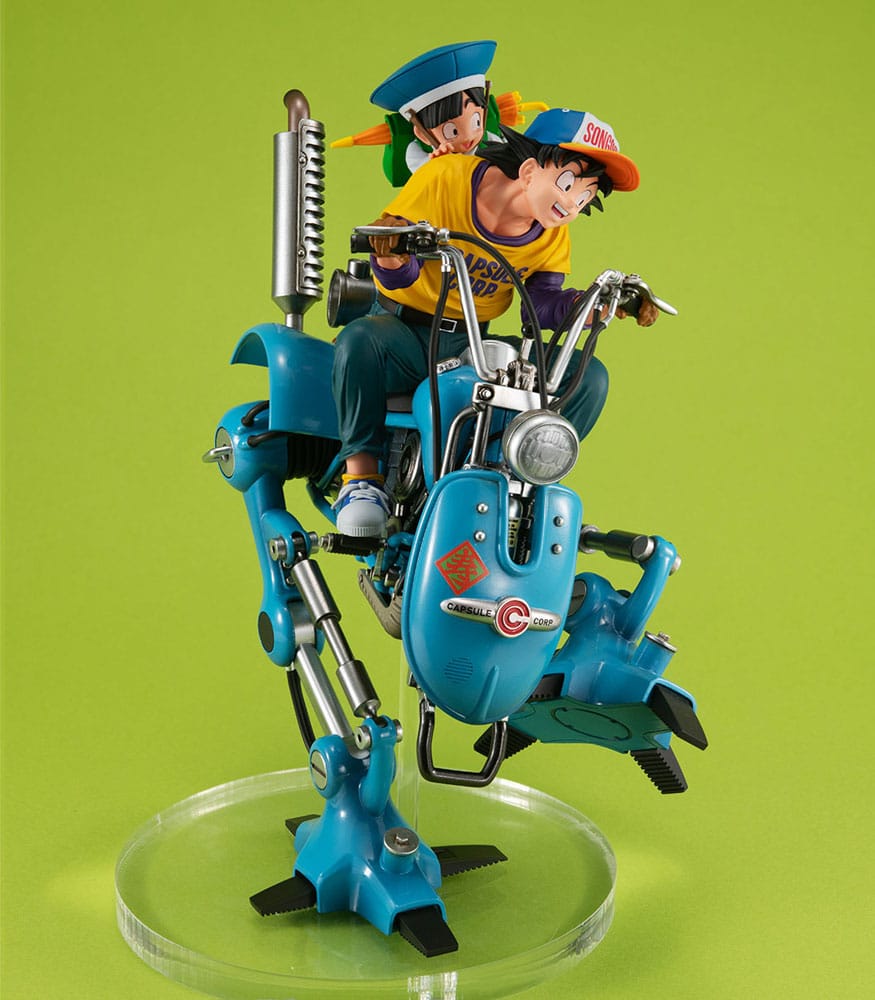 Dragonball Z Desktop Real McCoy EX Diorama PVC Son Goku & Son Gohan & Robot with two legs 20 cm Frikytopia