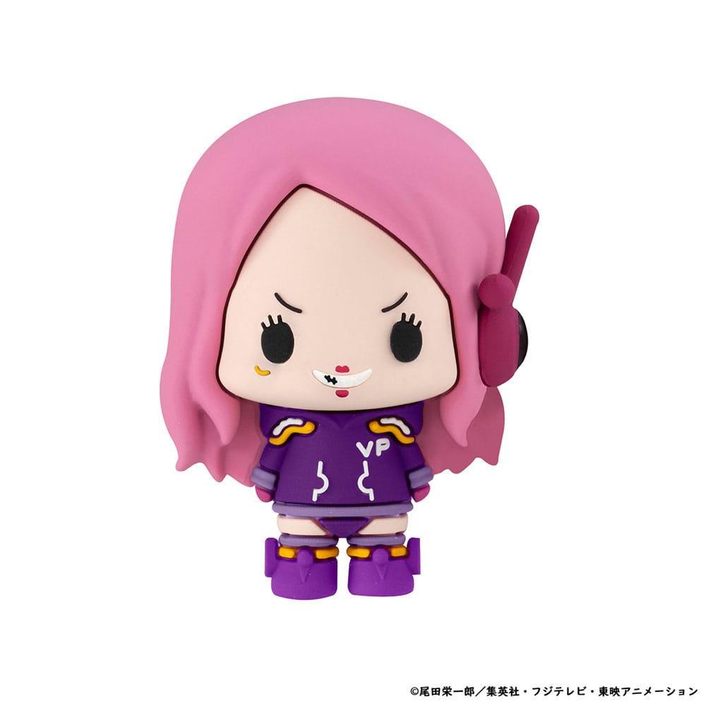 One Piece Chokorin Mascot Series Pack de 6 Figuras Egghead Ver. 5 cm