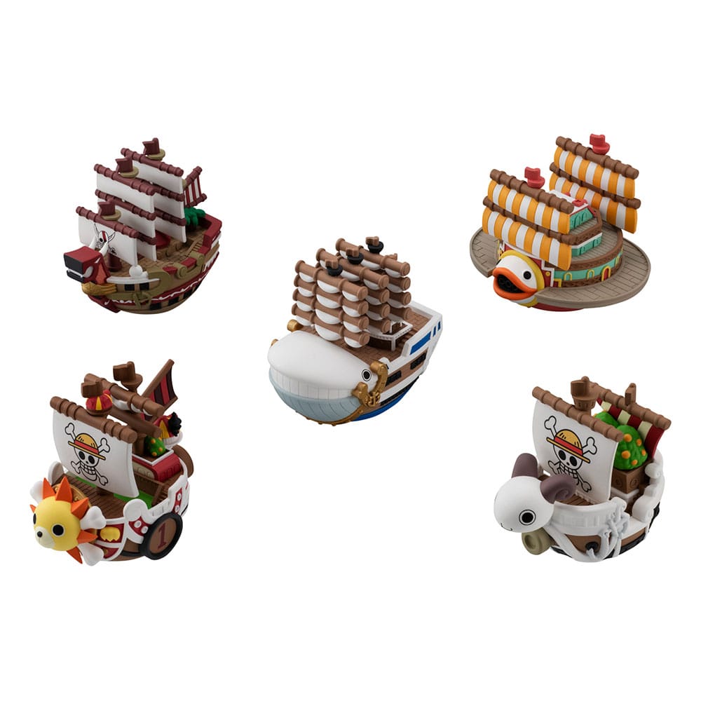 One Piece Yuracolle Series Figuras Grand Line 6 cm Cajas Sorpresa Surtido (6) Frikytopia